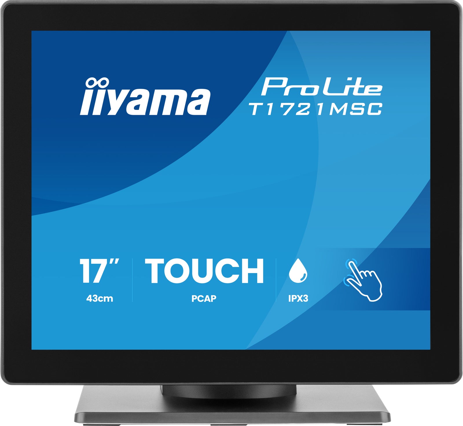 iiyama ProLite T1721MSC-B3 17" 75Hz 5m SXGA PCAP Touchscreen Monitor Touchscreen Monitor iiyama