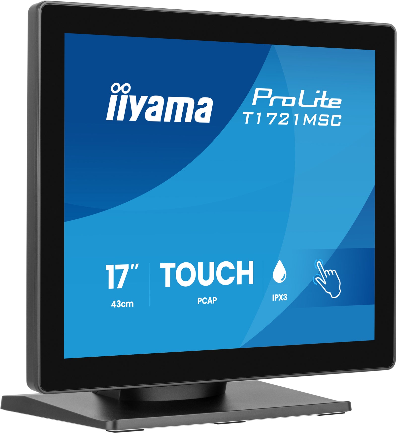 iiyama ProLite T1721MSC-B3 17" 75Hz 5m SXGA PCAP Touchscreen Monitor Touchscreen Monitor iiyama