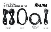 iiyama ProLite T1932MSC-B1S 19" 10pt IPS Touch Monitor Touchscreen Monitor iiyama