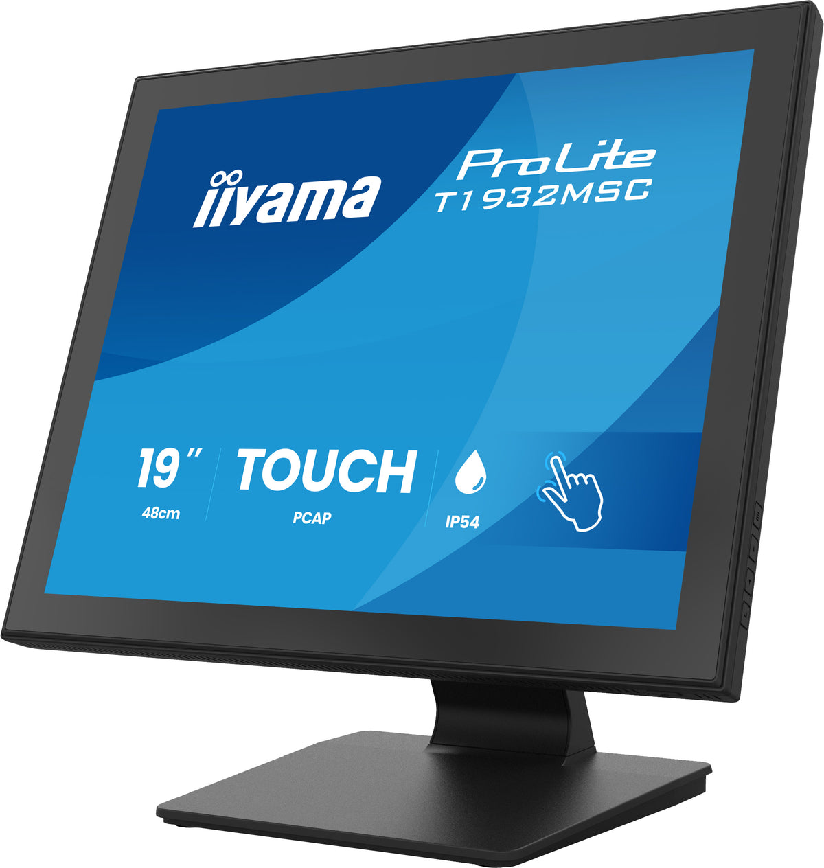 iiyama ProLite T1932MSC-B2S 19’’ SXGA 10pt Touchscreen Monitor Touchscreen Monitor iiyama