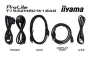 iiyama ProLite T1932MSC-W1SAG 19" 10pt IPS Touch Monitor Touchscreen Monitor iiyama