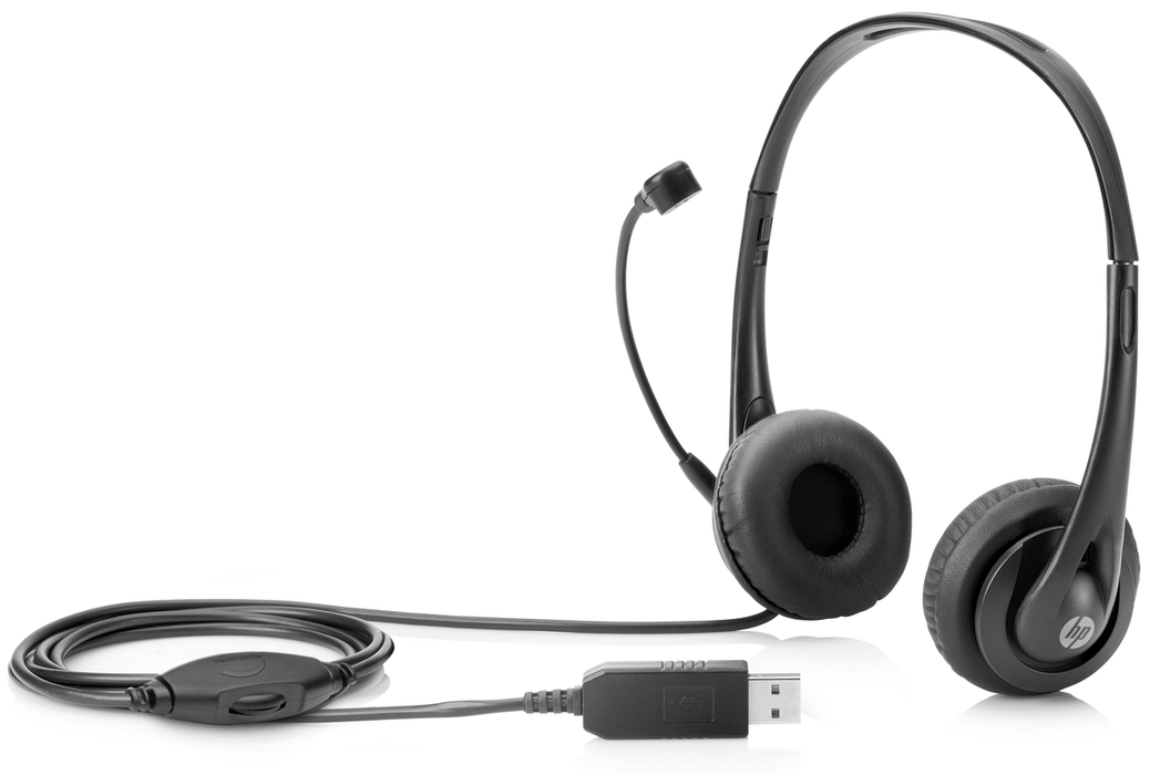 HP Stereo USB On-Ear Headset | T1A67AA