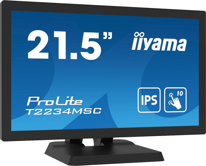 iiyama ProLite T2234MSC-B7X 22" PCAP Touch Screen Monitor Touchscreen Monitor iiyama