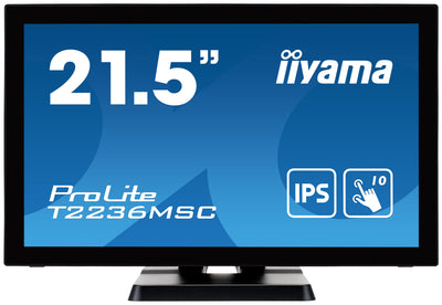 iiyama ProLite T2236MSC-B3 21.5" PCAP Touch Screen Monitor Touchscreen Monitor iiyama