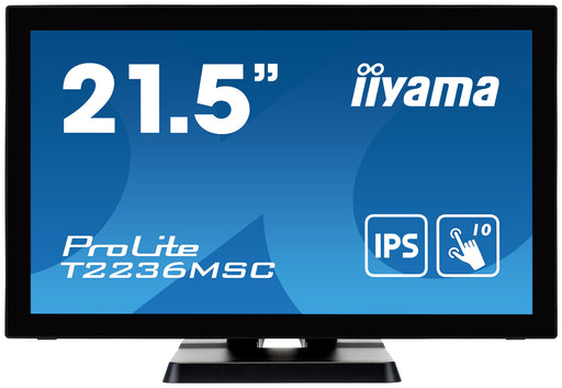 iiyama ProLite T2236MSC-B3 - 10pt PCAP 21.5" Touchscreen Monitor