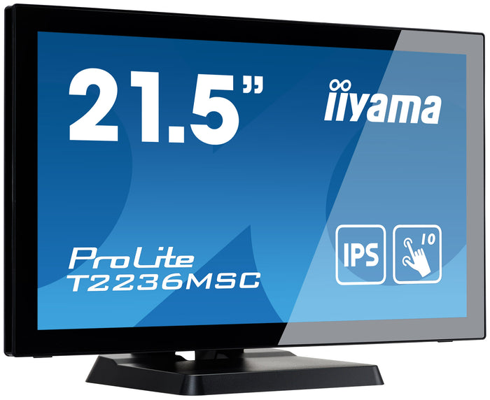 iiyama ProLite T2236MSC-B3 21.5" PCAP Touch Screen Monitor Touchscreen Monitor iiyama