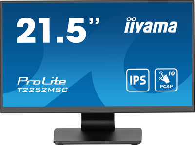 iiyama ProLite T2252MSC-B2 21.5" PCAP 10pt IPS Touchscreen Monitor Touchscreen Monitor iiyama