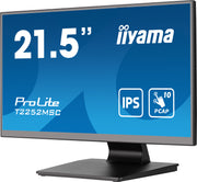 iiyama ProLite T2252MSC-B2 21.5" PCAP 10pt IPS Touchscreen Monitor Touchscreen Monitor iiyama