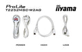 iiyama ProLite T2252MSC-W2AG 21.5" 100Hz 5ms Full HD 10pt Touchscreen Monitor Touchscreen Monitor iiyama