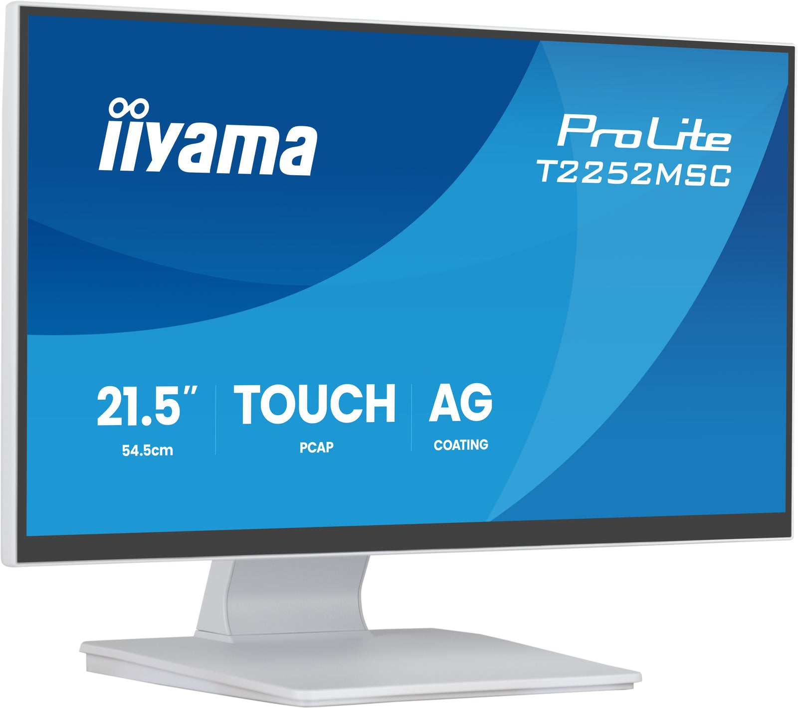 iiyama ProLite T2252MSC-W2AG 21.5" 100Hz 5ms Full HD 10pt Touchscreen Monitor Touchscreen Monitor iiyama