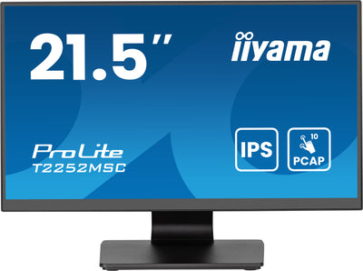 iiyama ProLite T2252MSC-B2AG 21.5" Full HD PCAP 10pt Touchscreen Monitor iiyama Business Touchscreen iiyama