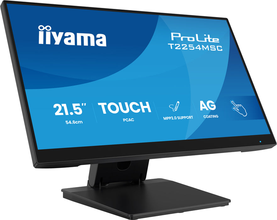 iiyama ProLite T2254MSC-B2AG 21.5” Optical Bonded PCAP 10pt Touchscreen Monitor Touchscreen Monitor iiyama