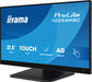 iiyama ProLite T2254MSC-B2AG 21.5” Optical Bonded PCAP 10pt Touchscreen Monitor Touchscreen Monitor iiyama