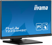 iiyama PROLITE T2254MSC-B1AG 22" PCAP Touch Screen Monitor Touchscreen Monitor iiyama