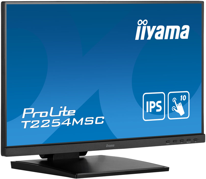 iiyama PROLITE T2254MSC-B1AG - 10pt PCAP IPS 22" Touchscreen Monitor