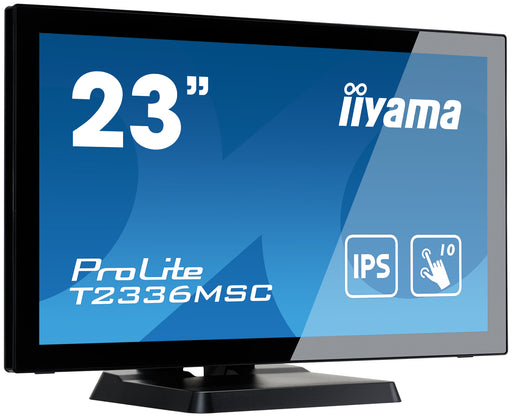 iiyama ProLite T2336MSC-B3 - 10pt PCAP 23" Touchscreen Monitor