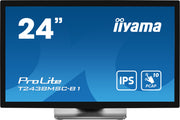 iiyama ProLite T2438MSC-B1 24" PCAP 10pt Touchscreen Monitor Touchscreen Monitor iiyama