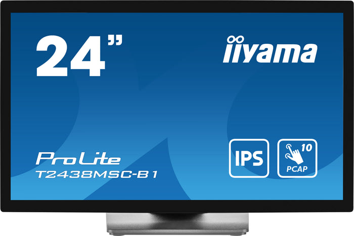 iiyama ProLite T2438MSC-B1 24" PCAP 10pt Touchscreen Monitor Touchscreen Monitor iiyama