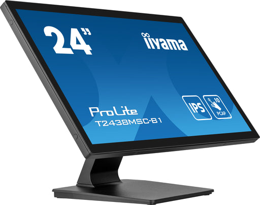 iiyama ProLite T2438MSC-B1 24" PCAP 10pt Touchscreen Monitor