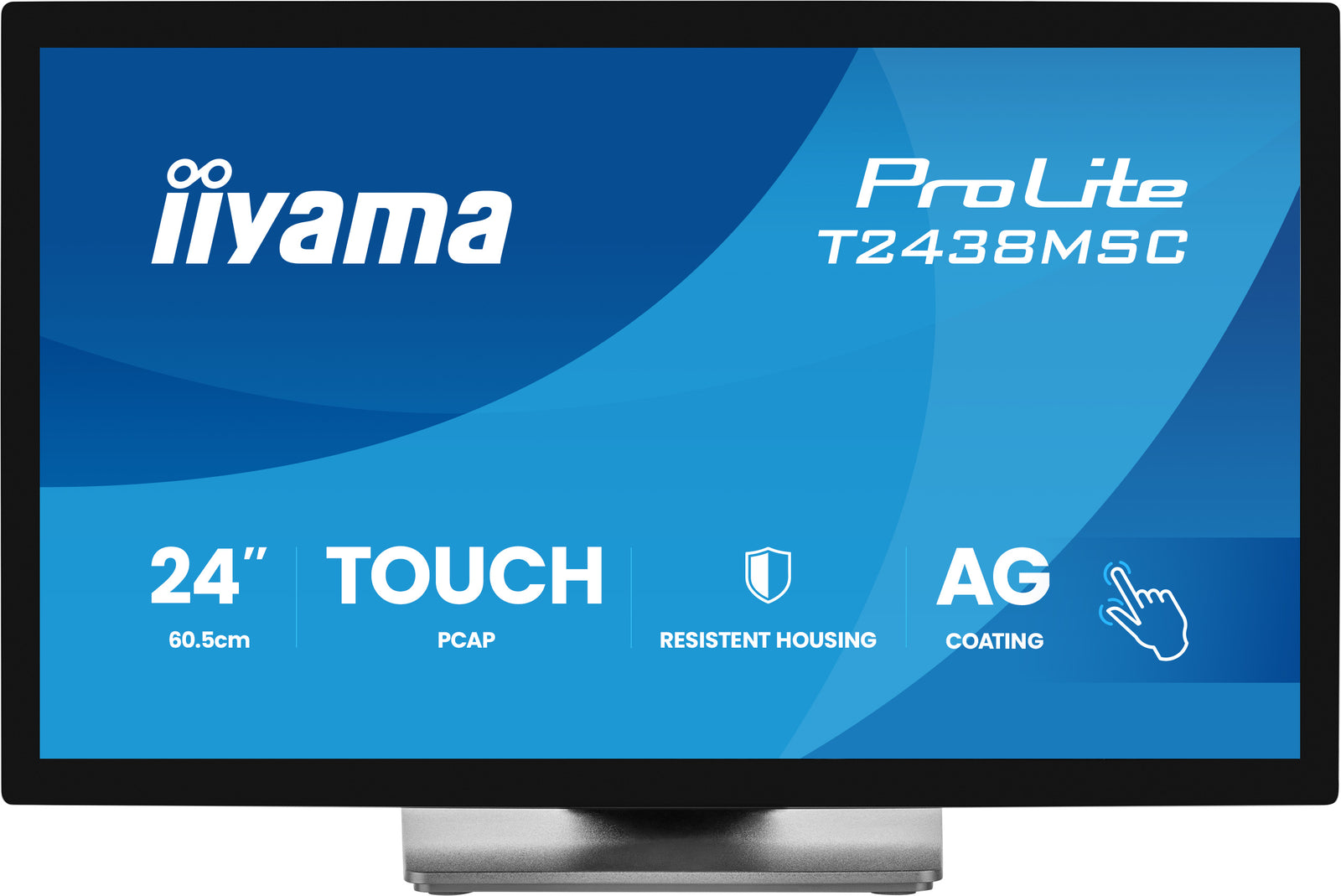 iiyama ProLite T2438MSC-B2 23.8" 120Hz 5ms Full HD PCAP+ 10-Point Touchscreen Monitor Touchscreen Monitor iiyama