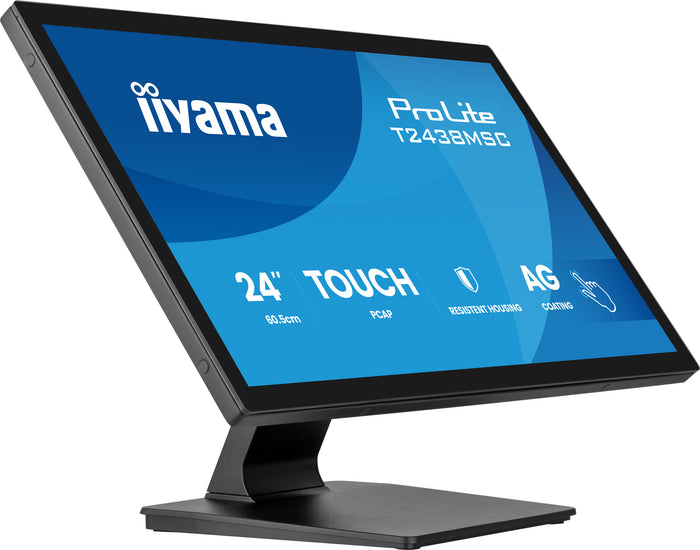 iiyama ProLite T2438MSC-B2 23.8" 120Hz 5ms Full HD PCAP+ 10-Point Touchscreen Monitor Touchscreen Monitor iiyama