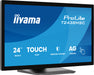 iiyama ProLite T2438MSC-B2 23.8" 120Hz 5ms Full HD PCAP+ 10-Point Touchscreen Monitor Touchscreen Monitor iiyama