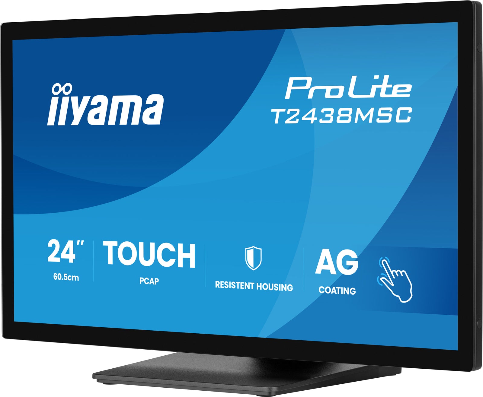 iiyama ProLite T2438MSC-B2 23.8" 120Hz 5ms Full HD PCAP+ 10-Point Touchscreen Monitor Touchscreen Monitor iiyama