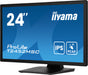 iiyama ProLite T2452MSC-B1AG 23.8" Full HD PCAP 10pt Touchscreen Monitor iiyama Business Touchscreen iiyama