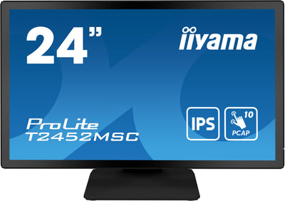 iiyama ProLite T2452MSC-B1 24" PCAP Touch Screen Monitor Touchscreen Monitor iiyama