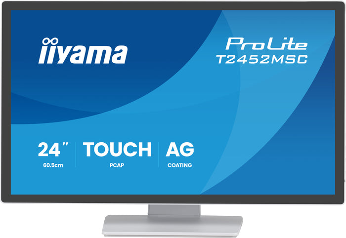 iiyama ProLite T2452MSC-W1AG 24" 100Hz 5ms Full HD 10pt Touchscreen Monitor Touchscreen Monitor iiyama