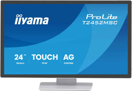 iiyama ProLite T2452MSC-W2AG 24" 120Hz 5ms 10pt Touchscreen Monitor Touchscreen Computer iiyama