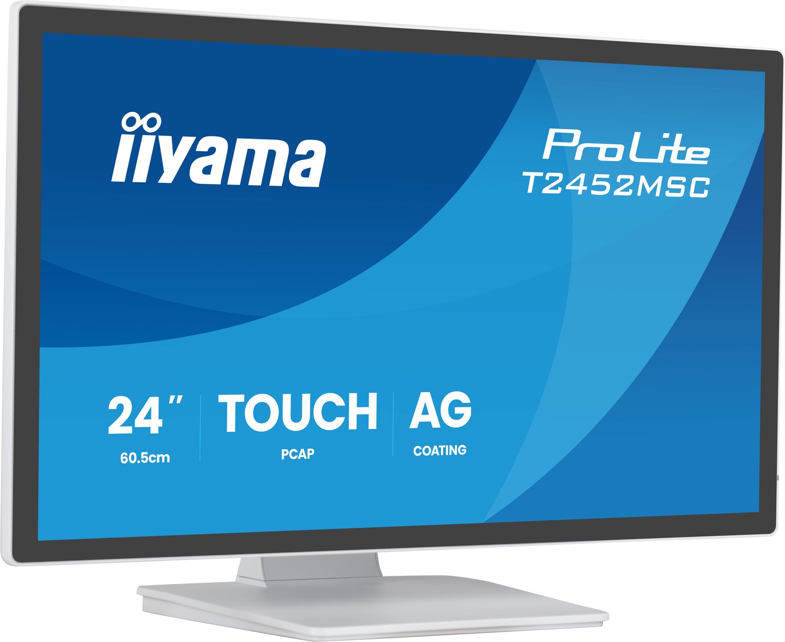 iiyama ProLite T2452MSC-W1AG 24" 100Hz 5ms Full HD 10pt Touchscreen Monitor Touchscreen Monitor iiyama