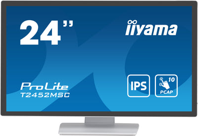 iiyama ProLite T2452MSC-W1 24" PCAP 10pt 60Hz Touchscreen Monitor Touchscreen Monitor iiyama