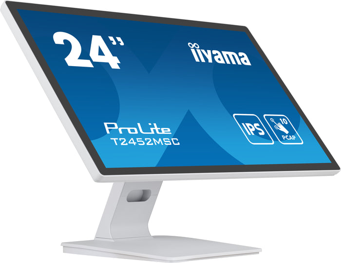 iiyama ProLite T2452MSC-W1 24" PCAP 10pt 60Hz Touchscreen Monitor Touchscreen Monitor iiyama