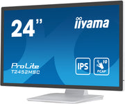 iiyama ProLite T2452MSC-W1 24" PCAP 10pt 60Hz Touchscreen Monitor Touchscreen Monitor iiyama