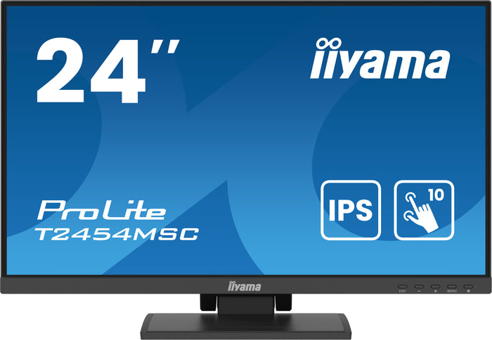 iiyama ProLite T2454MSC-B2AG 24" Full HD P-CAP 10pt Touchscreen Monitor Touchscreen Monitor iiyama