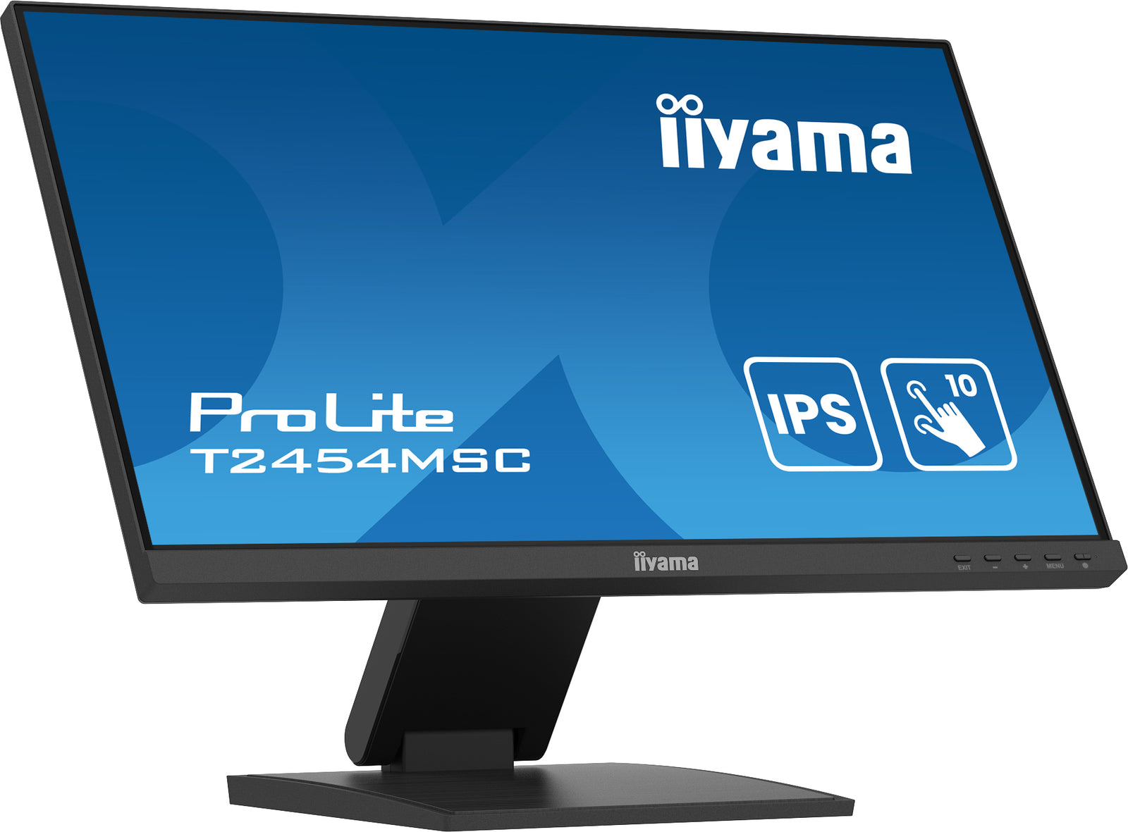 iiyama ProLite T2454MSC-B2AG 24" Full HD P-CAP 10pt Touchscreen Monitor Touchscreen Monitor iiyama