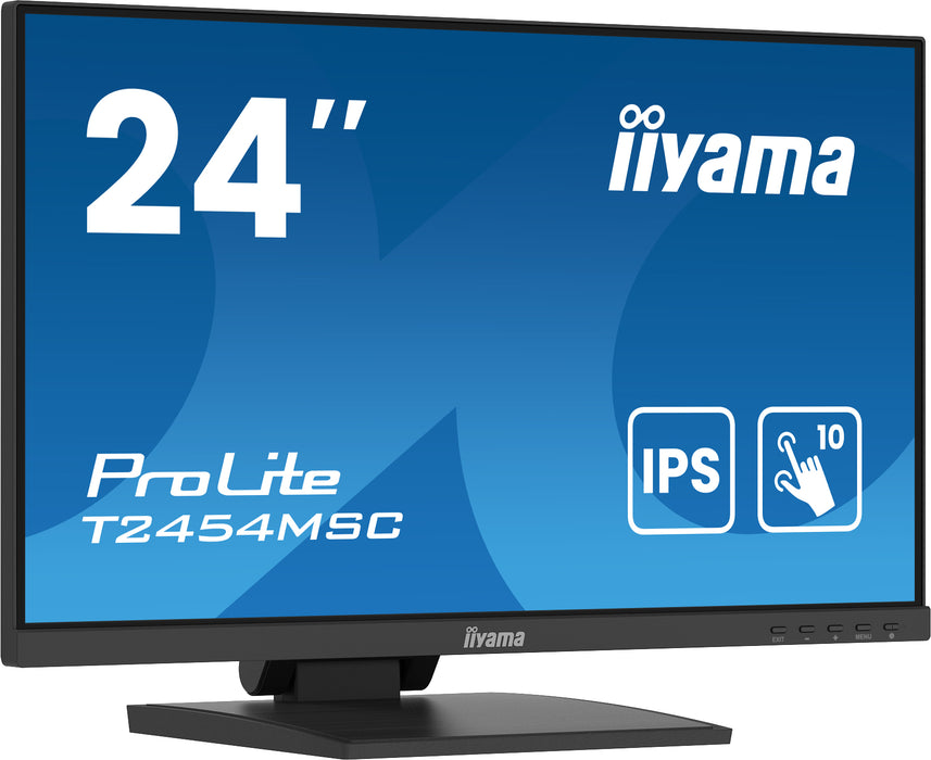 iiyama ProLite T2454MSC-B2AG 24" Full HD P-CAP 10pt Touchscreen Monitor Touchscreen Monitor iiyama