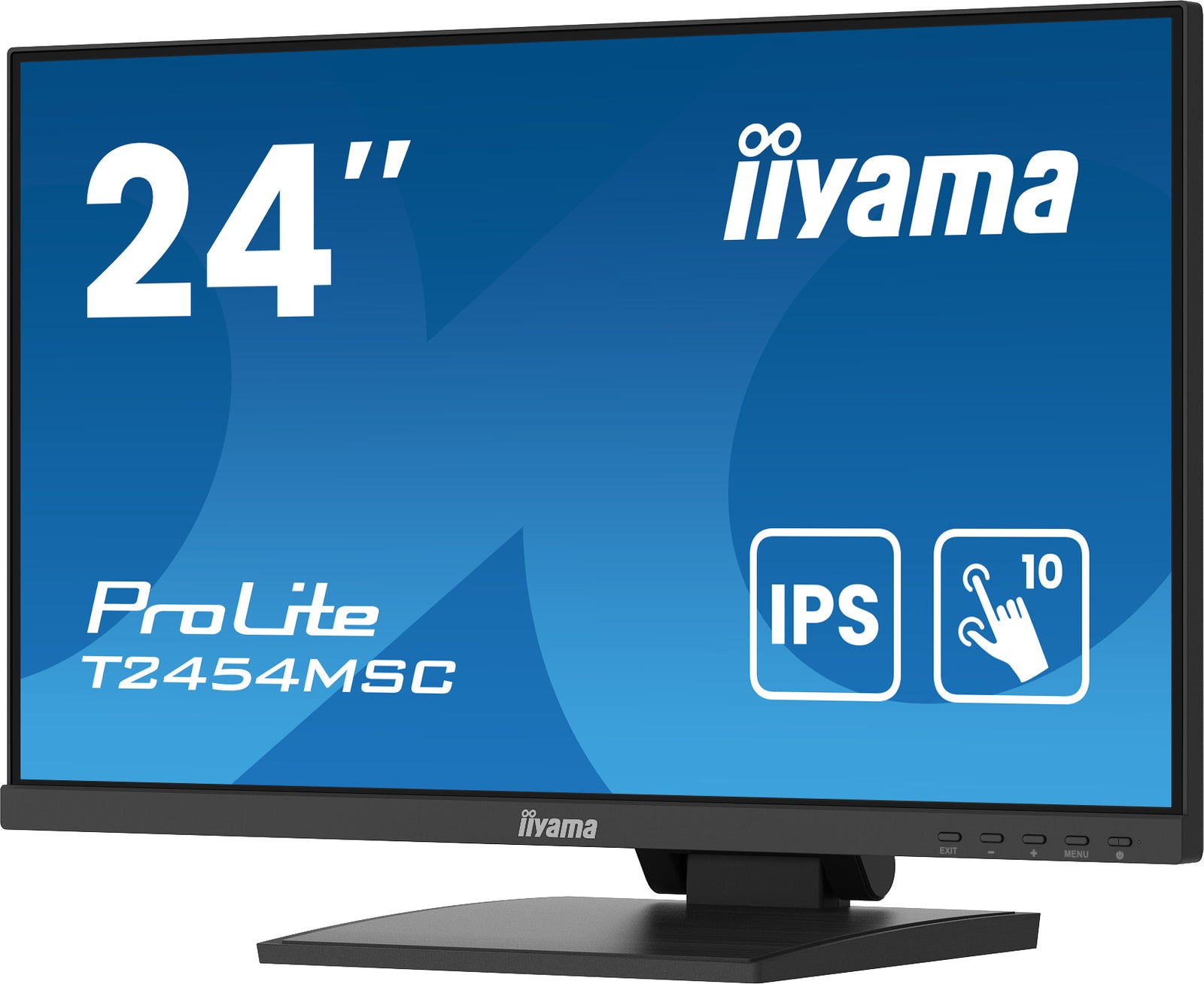 iiyama ProLite T2454MSC-B2AG 24" Full HD P-CAP 10pt Touchscreen Monitor Touchscreen Monitor iiyama