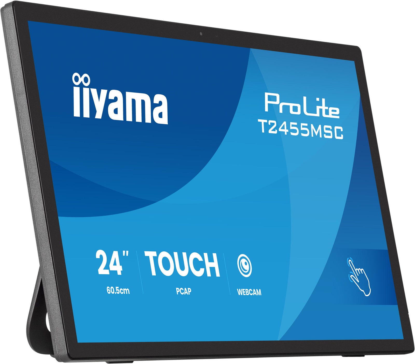 iiyama ProLite T2455MSC-B2 24" Touchscreen Monitor with Integrated Webcam Touchscreen Monitor iiyama