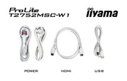 iiyama ProLite T2752MSC-W1 27" 60Hz IPS 10Pt PCAP Touchscreen Monitor Touchscreen Monitor iiyama