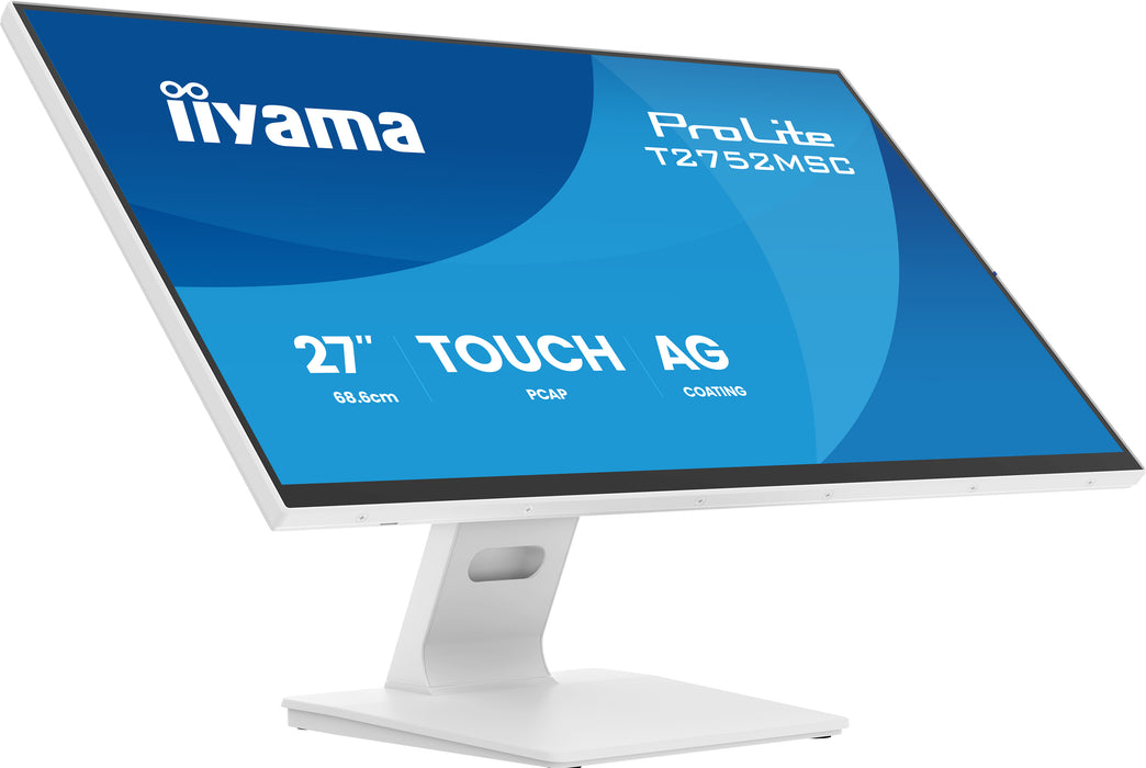 iiyama ProLite T2752MSC-W1AG 27" FHD DeepContrast PCAP+ 10pt Touchscreen Monitor Touchscreen Monitor iiyama