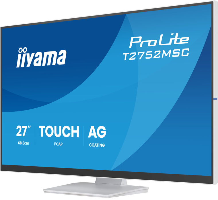 iiyama ProLite T2752MSC-W1AG 27" FHD DeepContrast PCAP+ 10pt Touchscreen Monitor Touchscreen Monitor iiyama