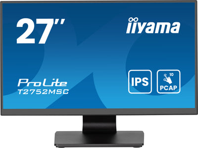 iiyama ProLite T2752MSC-B1AG 27" Full HD PCAP 10pt Touchscreen Monitor iiyama Business Touchscreen iiyama