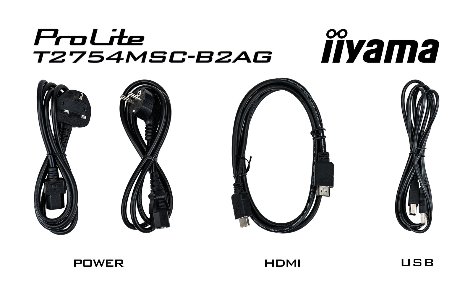 iiyama ProLite T2754MSC-B2AG 27" 4ms PCAP 10PT Touchscreen Monitor Touchscreen Monitor iiyama