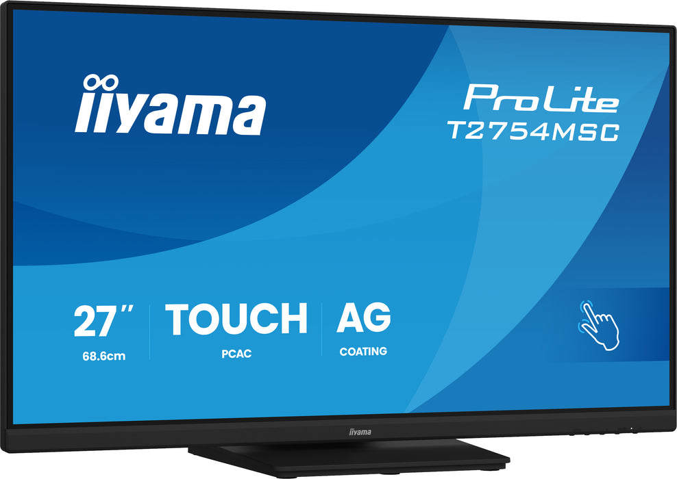 iiyama ProLite T2754MSC-B2AG 27" 4ms PCAP 10PT Touchscreen Monitor Touchscreen Monitor iiyama