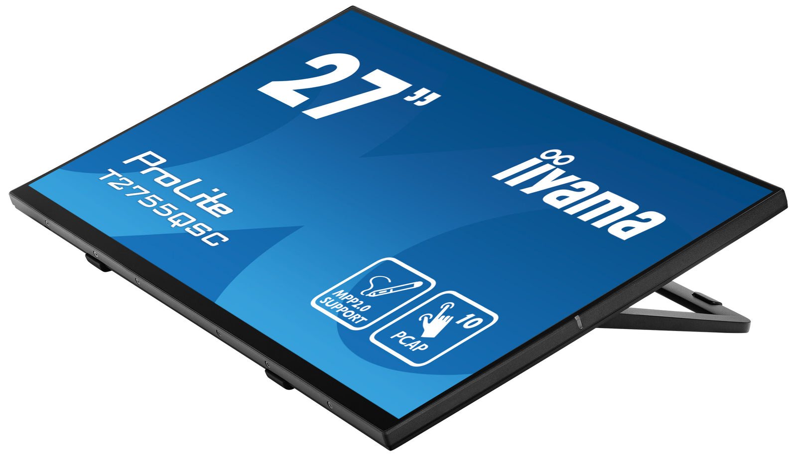 iiyama ProLite T2755QSC-B1 27" 75Hz 5ms IPS QHD 10pt Touchscreen Monitor Touchscreen Monitor iiyama