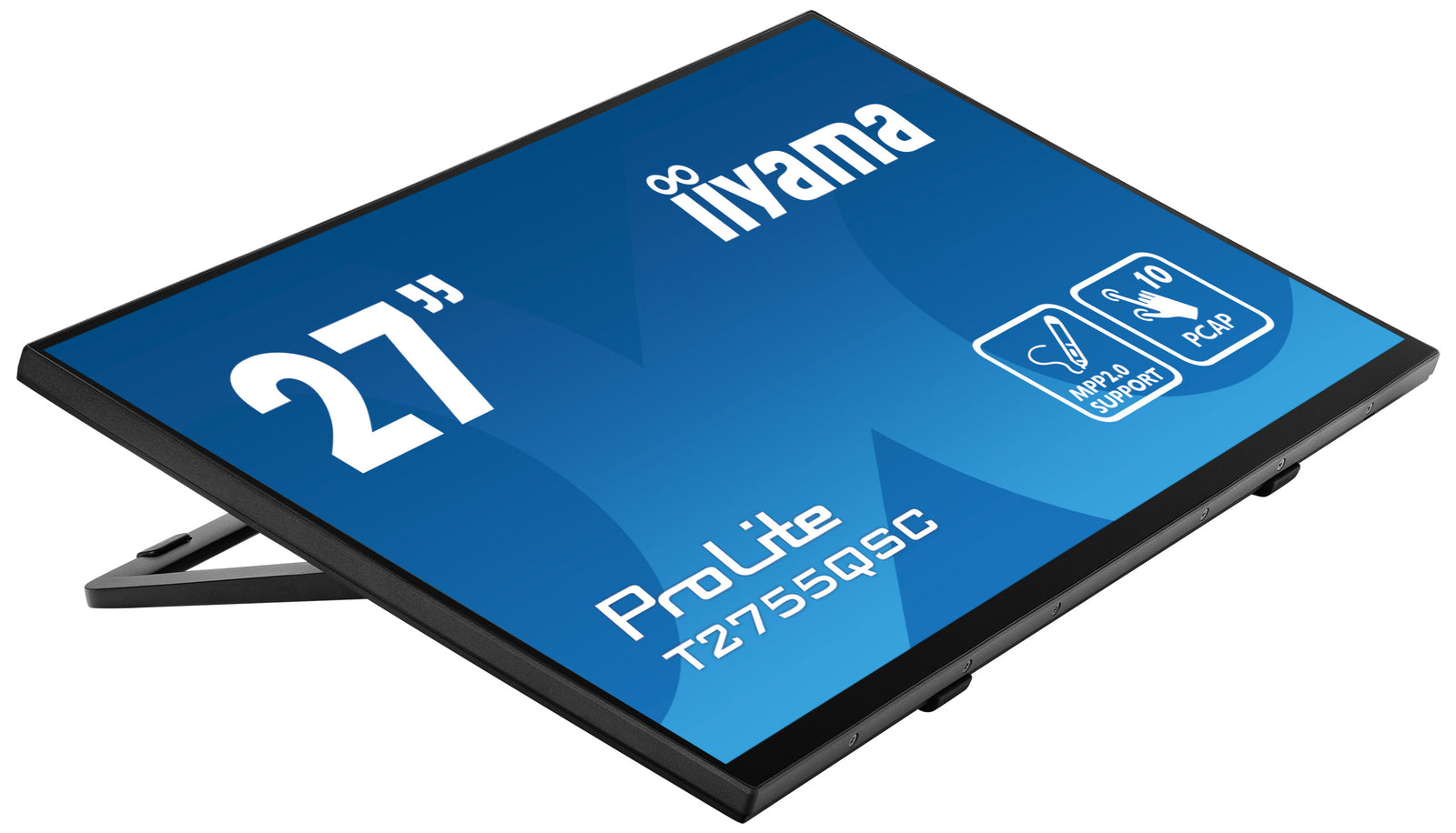 iiyama ProLite T2755QSC-B1 27" 75Hz 5ms IPS QHD 10pt Touchscreen Monitor Touchscreen Monitor iiyama