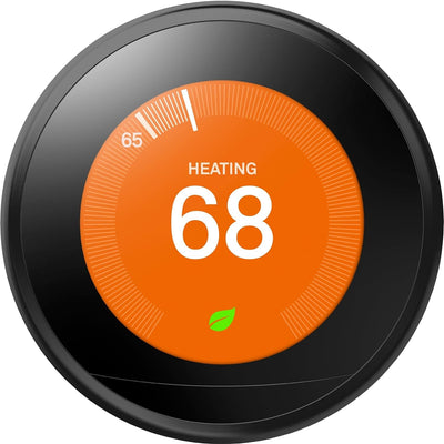 Nest Smart Learning Thermostat Black | T3029EX Smart Heating Nest