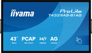 iiyama ProLite T4329AS-B1AG 43" 4K Ultra HD All-in-One PCAP Interactive Display Interactive Touchscreen Display iiyama